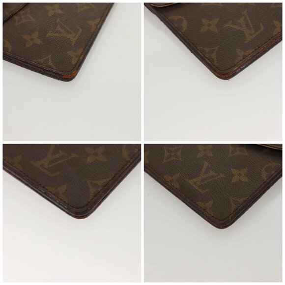 LOUIS VUITTON Monogram Double Rabat Shoulder Bag M51815 LV Auth BA1071 - Picture 15 of 16